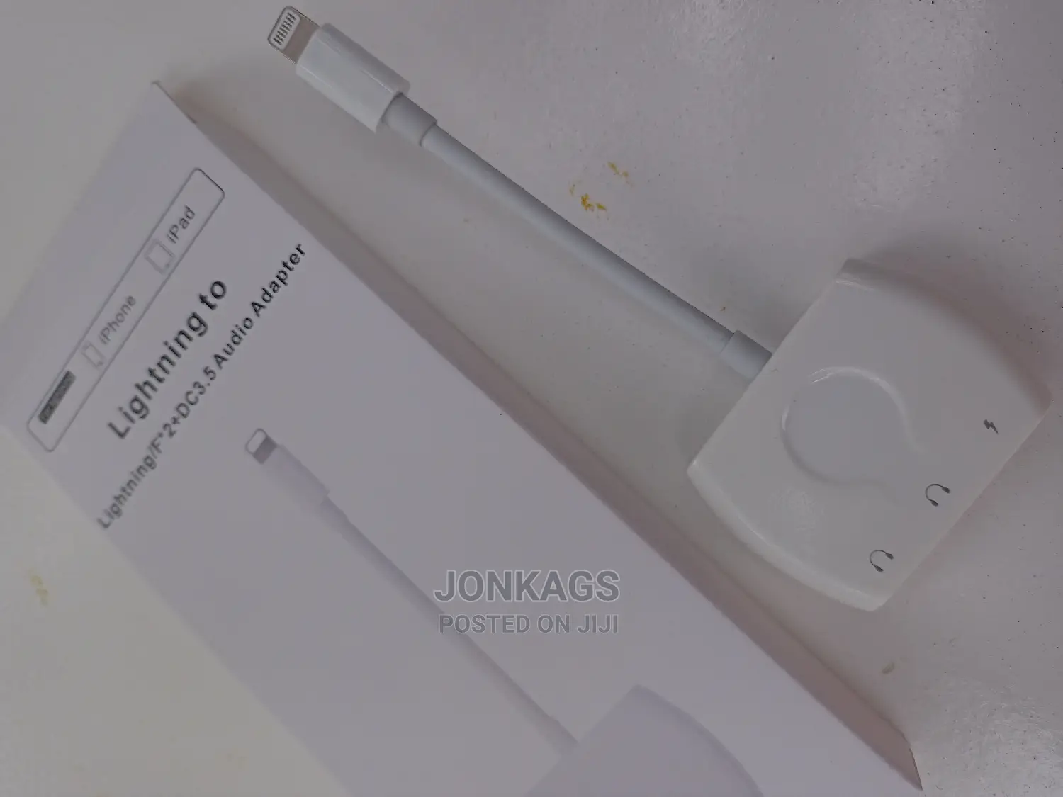 Lighting to Apple Audio Port+Audio Jack+Lighting Charging