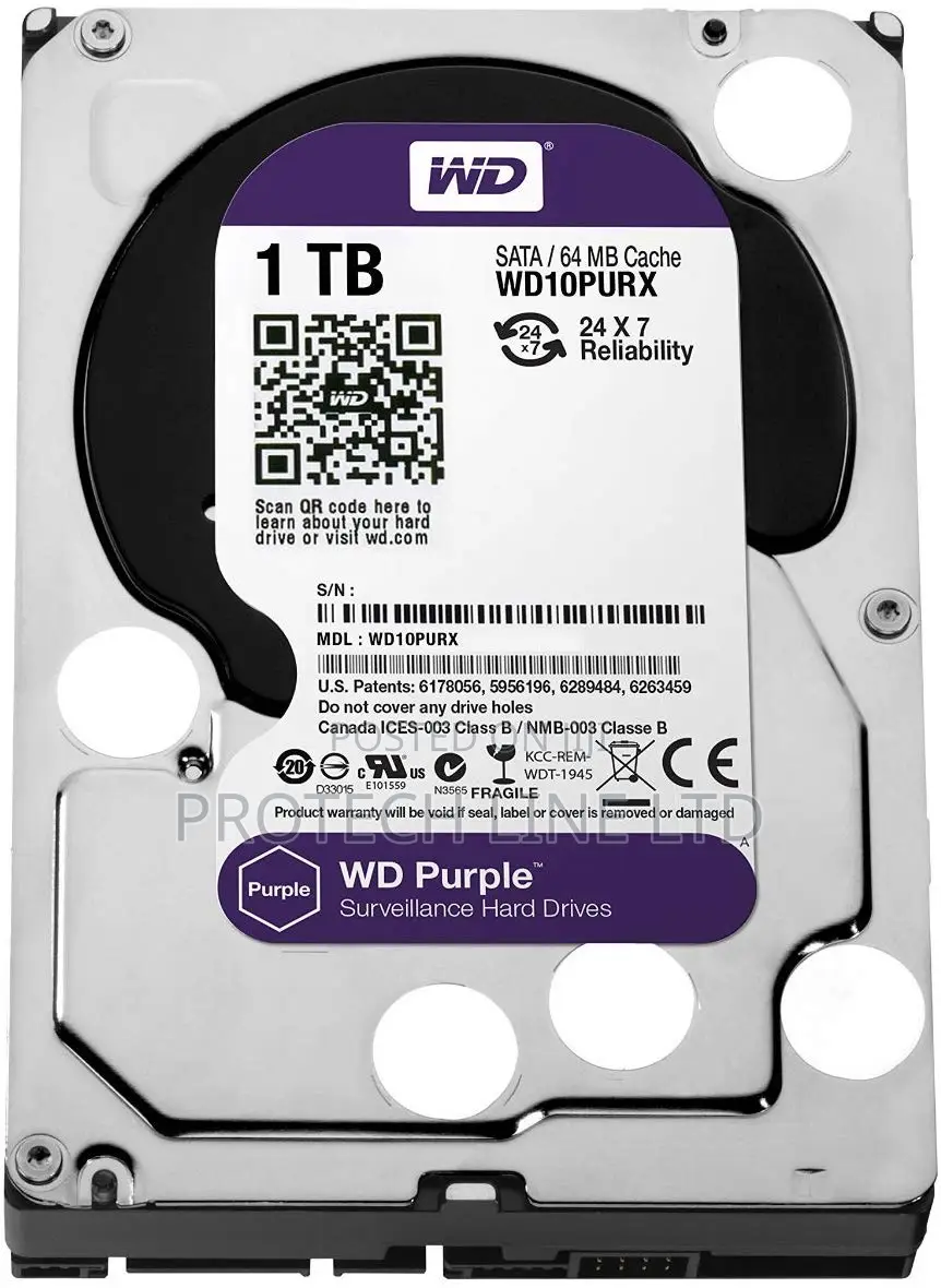 CCTV Surveillance Hard Drive 1000gb 1TB