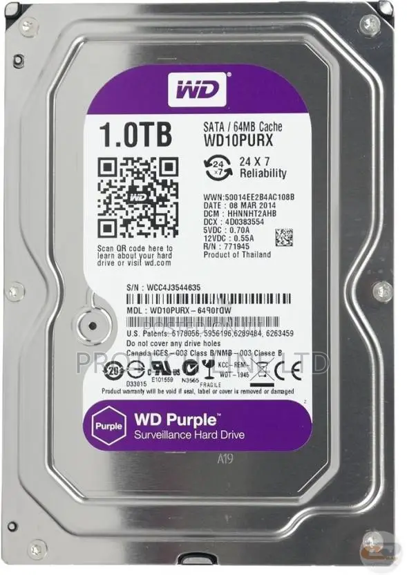 CCTV Surveillance Hard Drive 1000gb 1TB