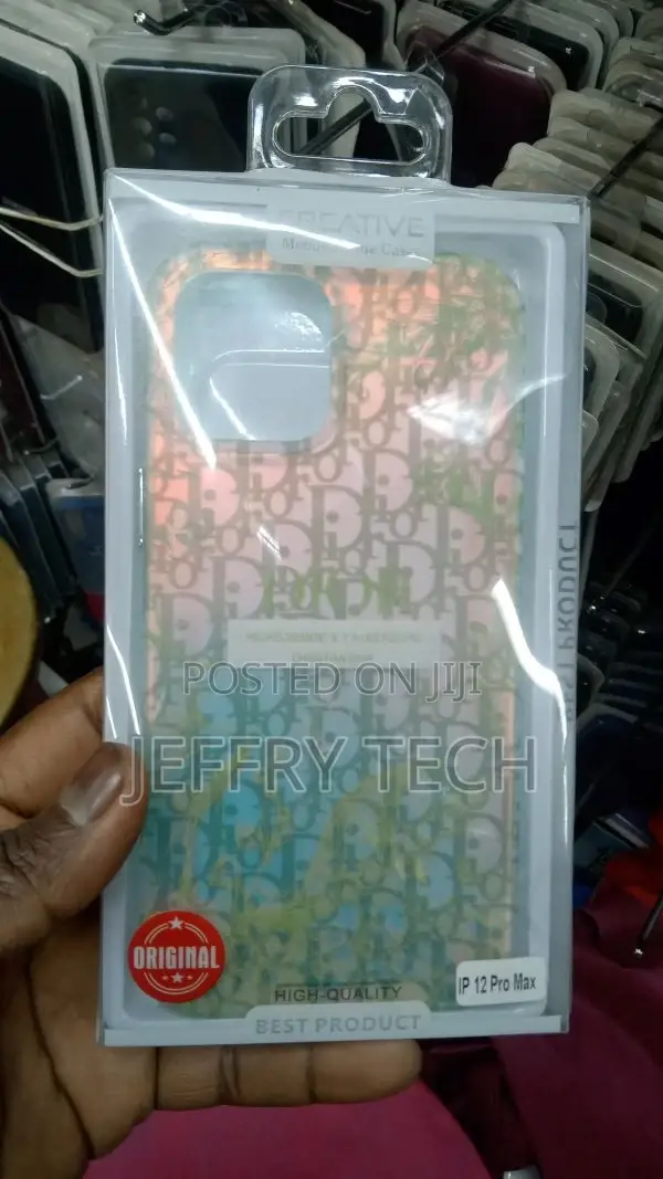Christian Dior iPhone 12 Pro Max Back Cover