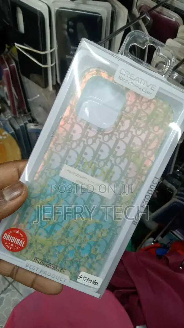 Christian Dior iPhone 12 Pro Max Back Cover