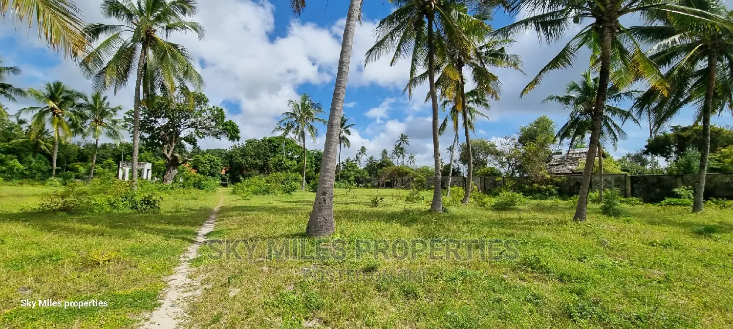 Kikambala,2.6 Acres Beach Plot on Sale