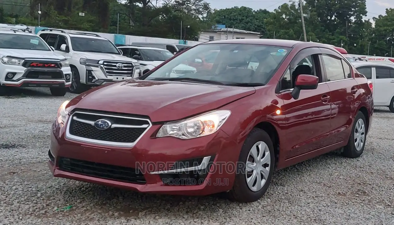 Subaru Impreza 2016 Red