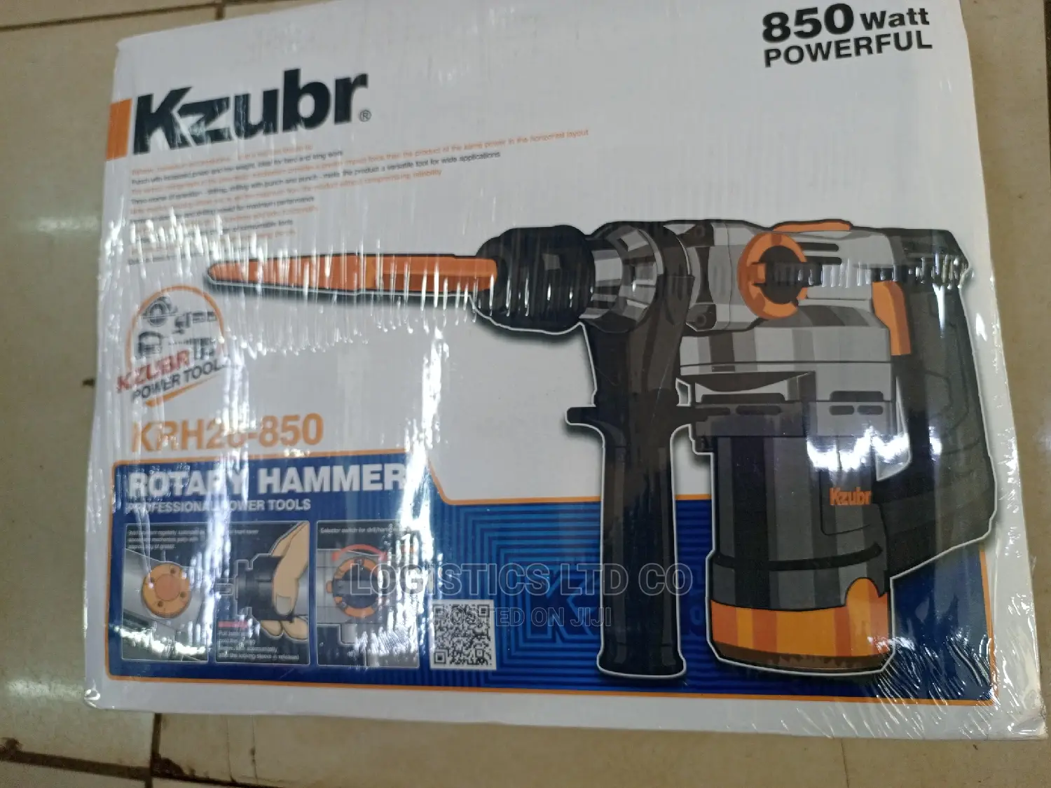 Kzubr-Krh26-850watts Rotary Hammer Professional Power Tools