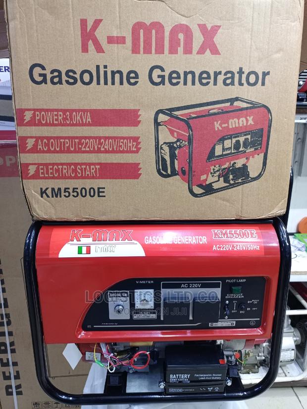 K-Max KM5500E 3.0 Kva Generator With Key Start - thumbnail 5