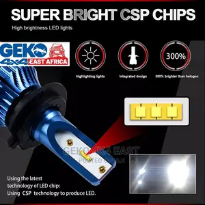 Super Bright H4 LED HEADLIGHTS Bulbs. Double Bearing Fan