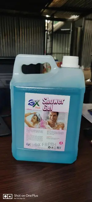 Shower Gel. Blue