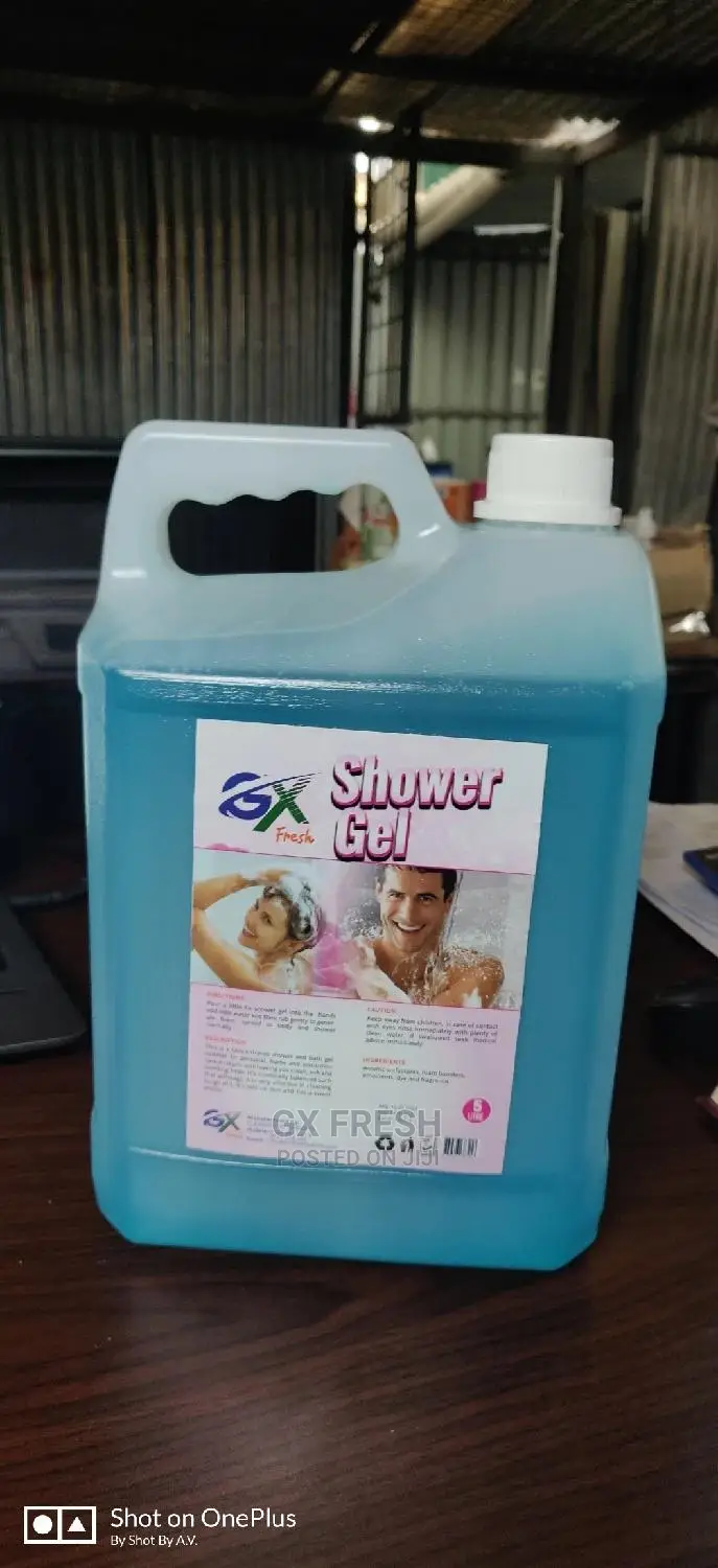 Shower Gel. Blue