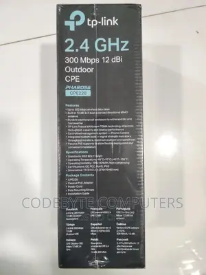 TP-LINK Cpe220 2.4ghz 300mbps 12dbi