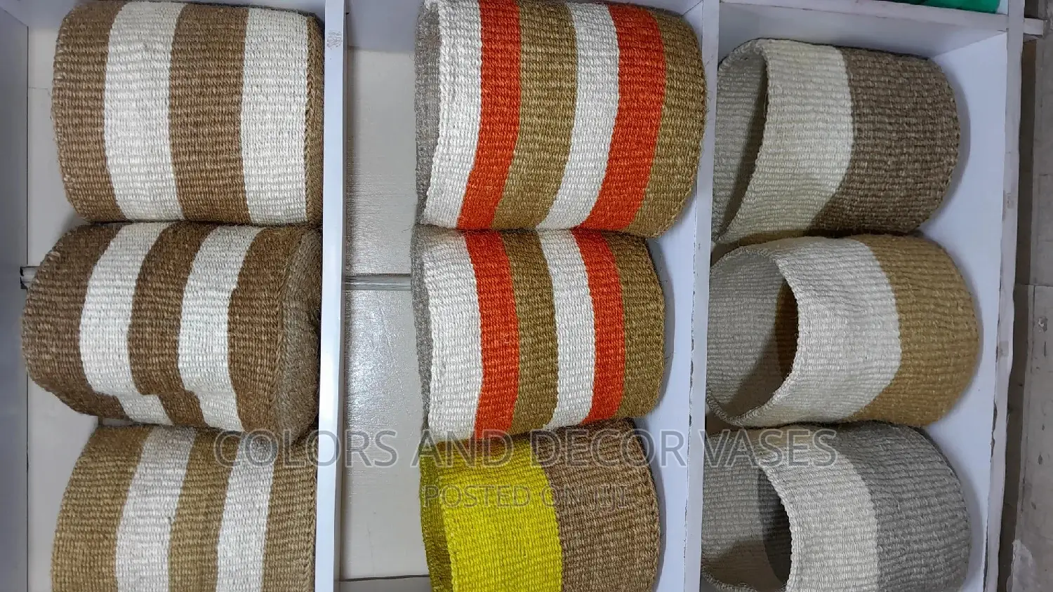 Baskets 12" Colorful on Offer