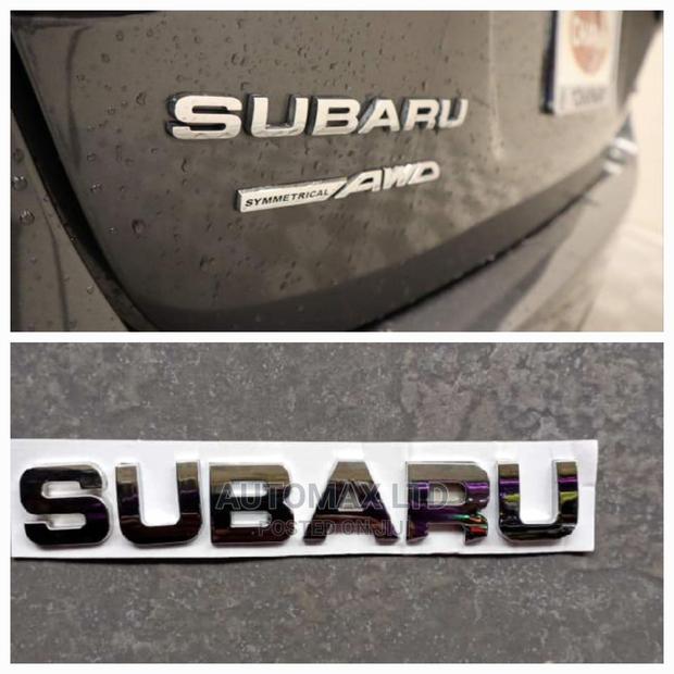 SUBARU Rear Boot Letters / Name