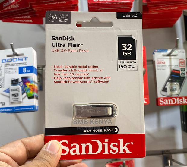 Metal Case Sandisk 32 Gb Flash Disk - main view