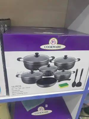 TC 14pcs Non-Stick Cookware Set