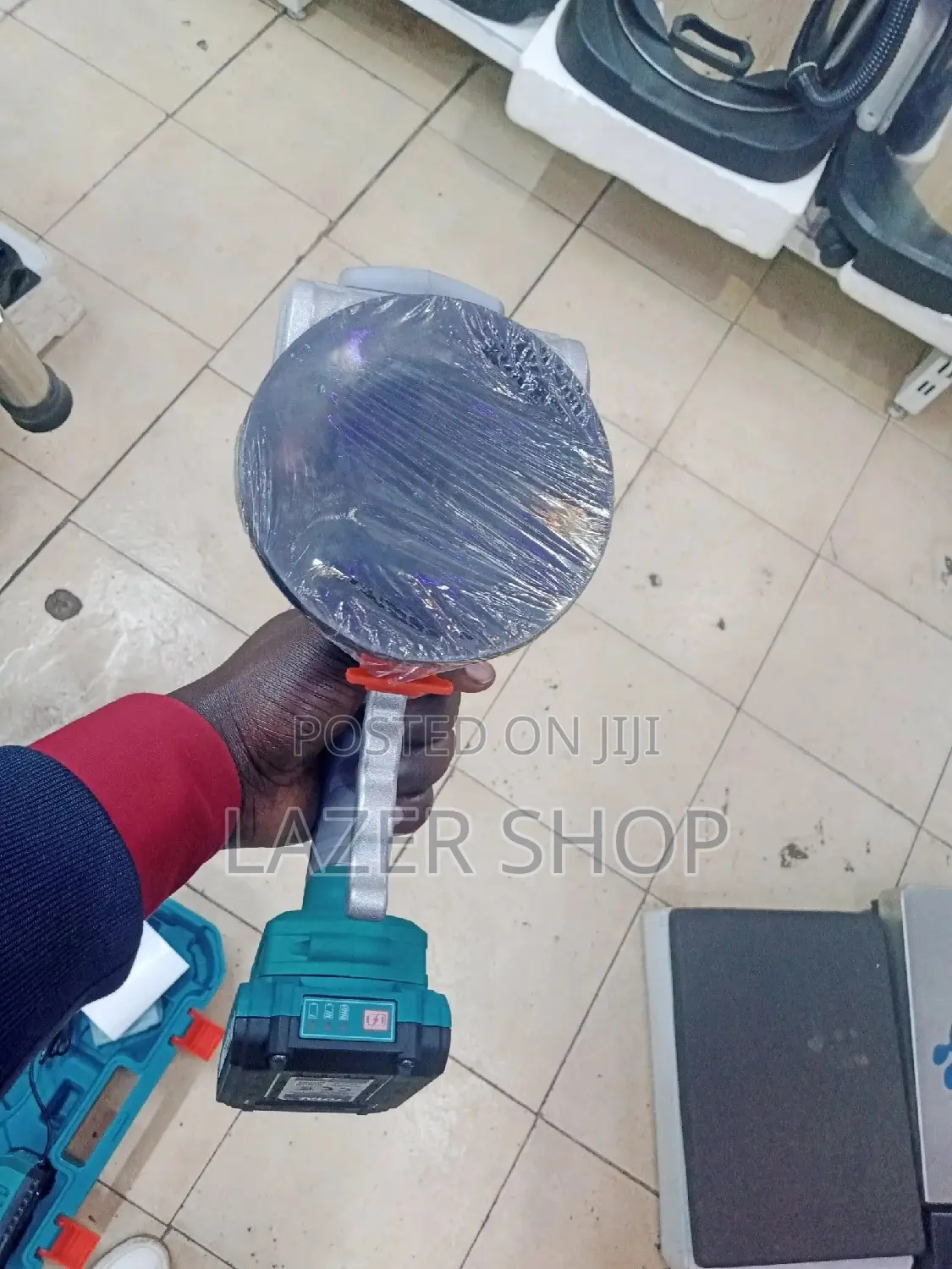 Lithium -ion Cordless Tile Vibration Machine
