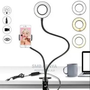 Live Streaming Light With Flexible Phone Holder
