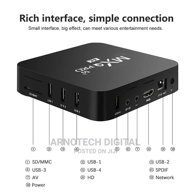 Multimedia Android Tv Box 4gb + 64gb - thumbnail 4