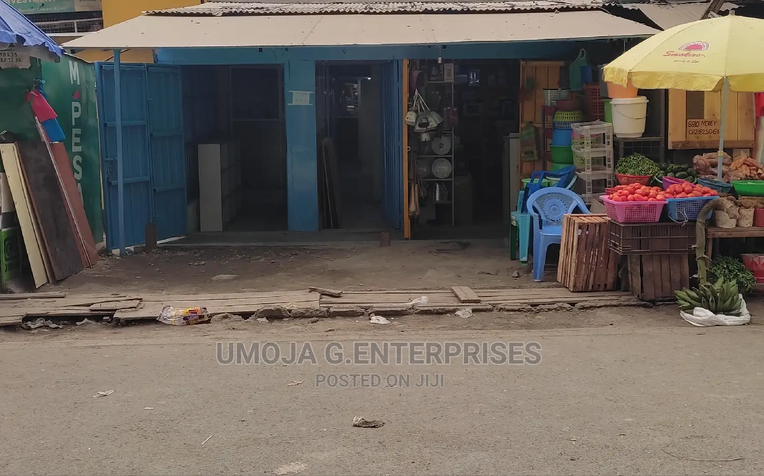 Umoja 1 Shops Behind Co-Op Bank
