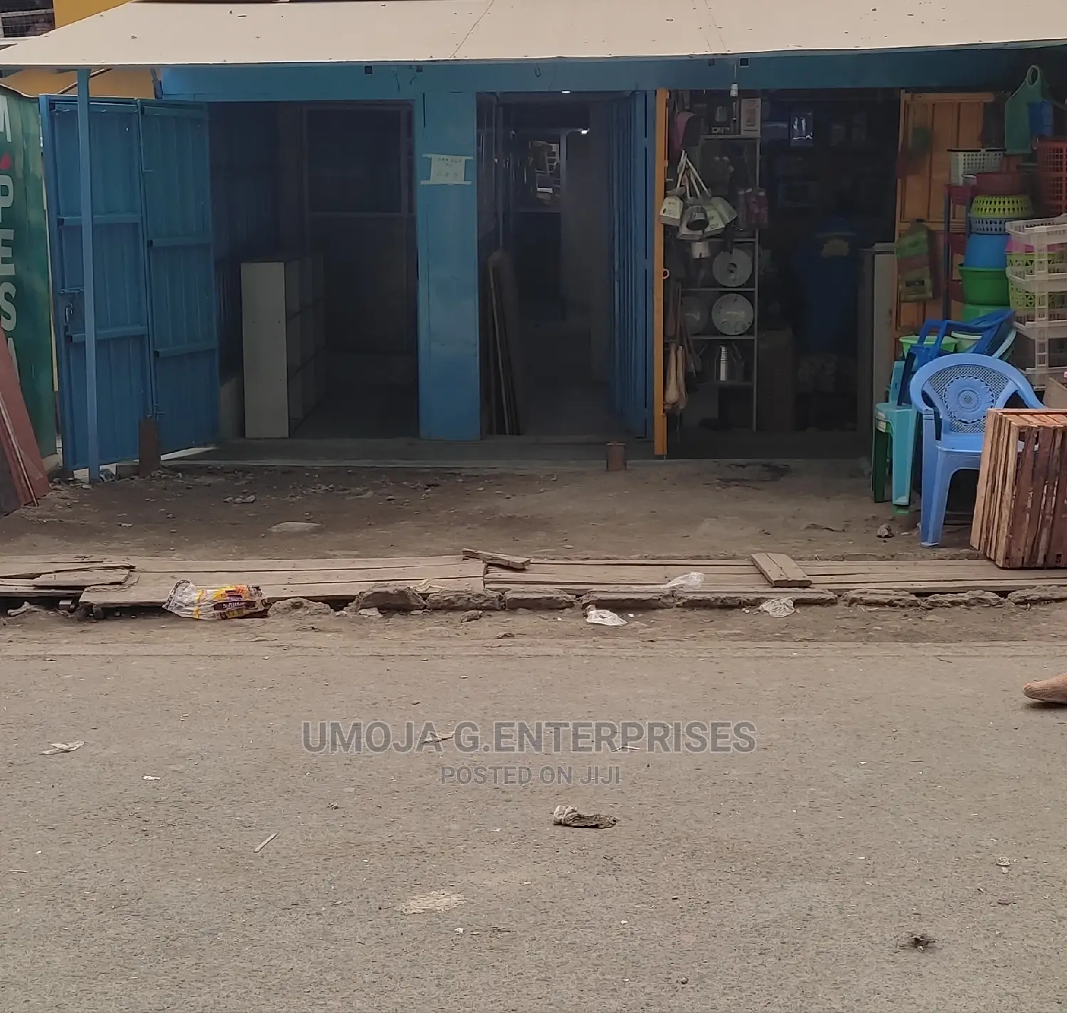 Umoja 1 Shops Behind Co-Op Bank