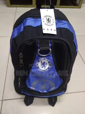 Sports Backpacks Chelsea Football Club Blue Black.