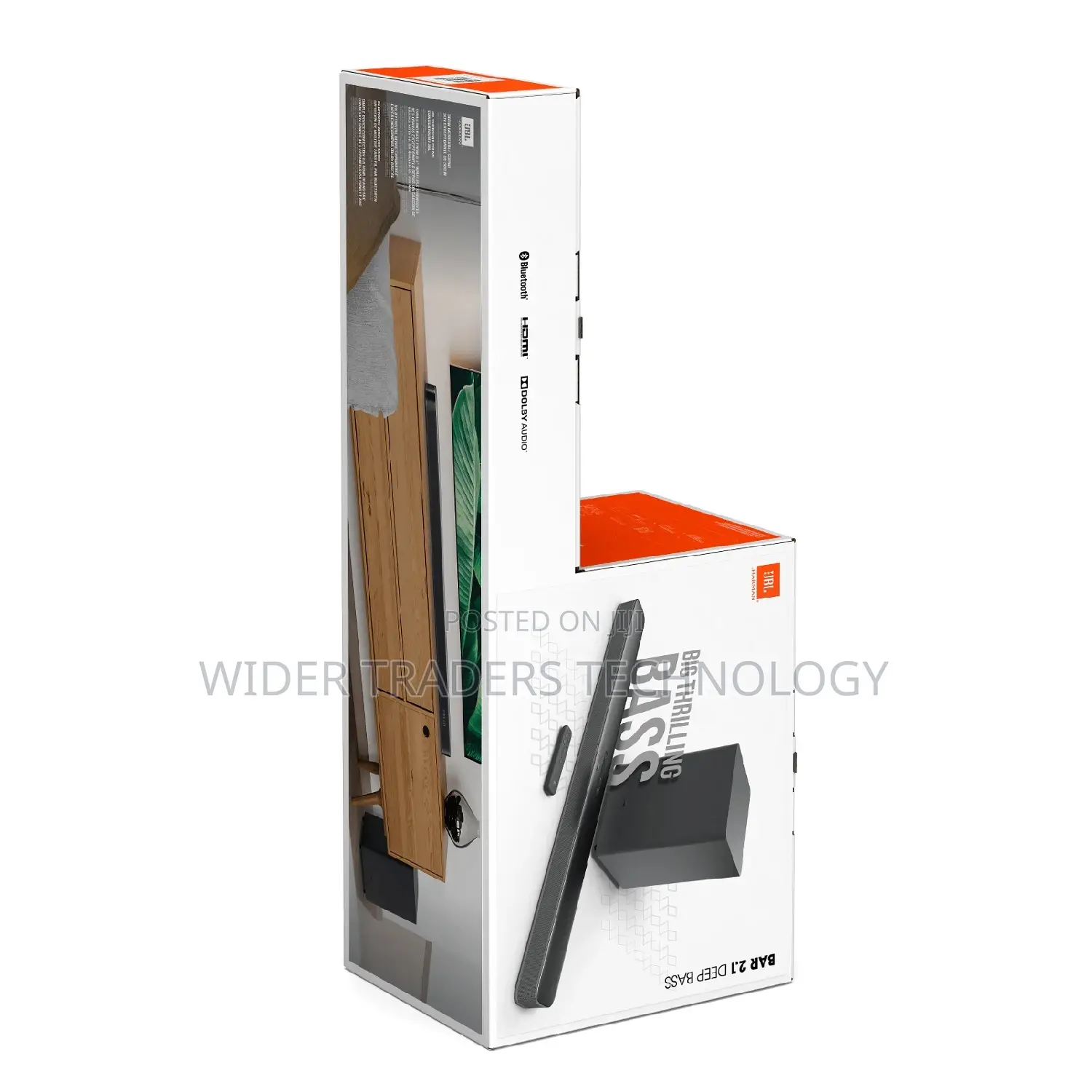 JBL Bar 2.1 Deep Bass Soundbar With Wireless Subwoofer
