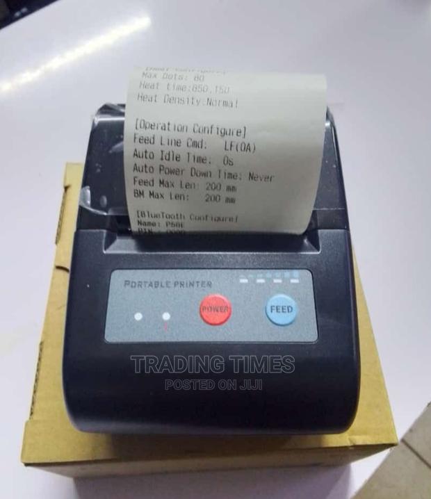 Portable Bluetooth Receipt Printer - main view