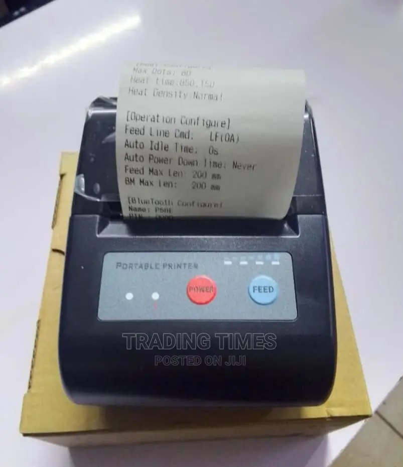 Portable Bluetooth Receipt Printer