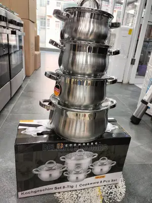 8pcs Stainless Cookware