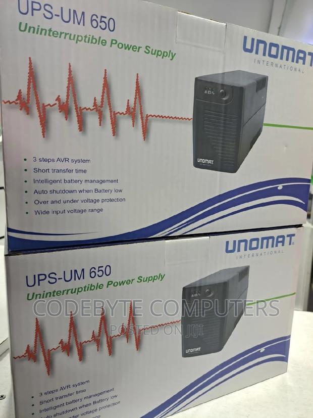 Unomat 650va UPS - main view