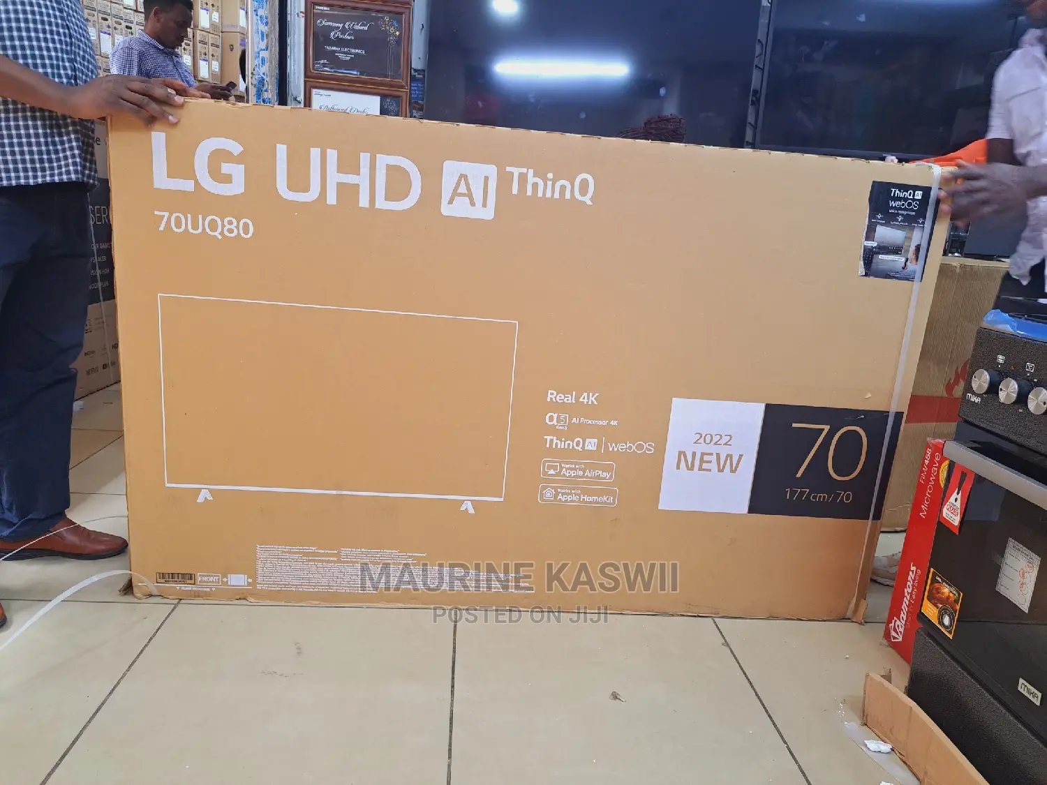 LG 70 Inch UQ80 Series Smart
