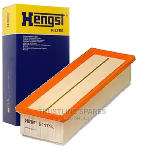 BMW Series 3,4,5, Air Filter- Hengst- E1171L.