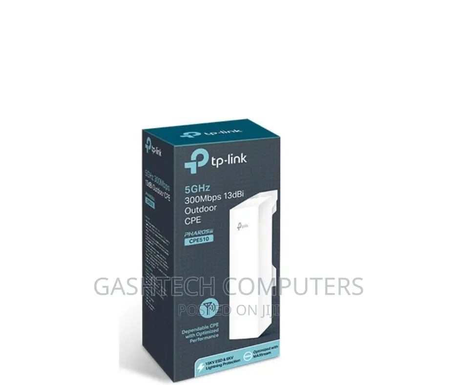 Cpe 510 Tp-Link 5ghz 300mbps 13dbi Outdoor CPE - TL-CPE510•^