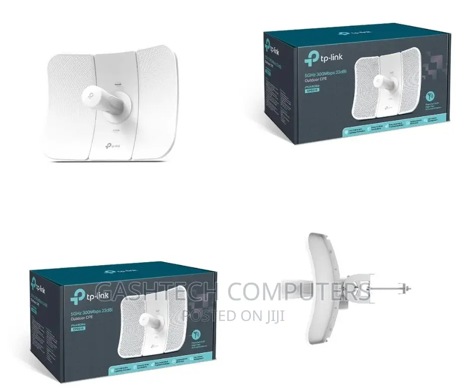 Tp-Link 5ghz 300mbps 23dbi Outdoor Cpe - Tl-Cpe610