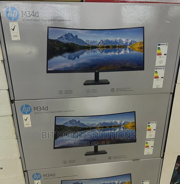 Hp M34d 34" Curved Monitor - main view
