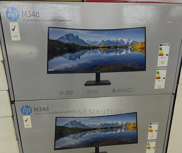 Hp M34d WQHD Curved Gaming Monitor ~ M34d Monitor
