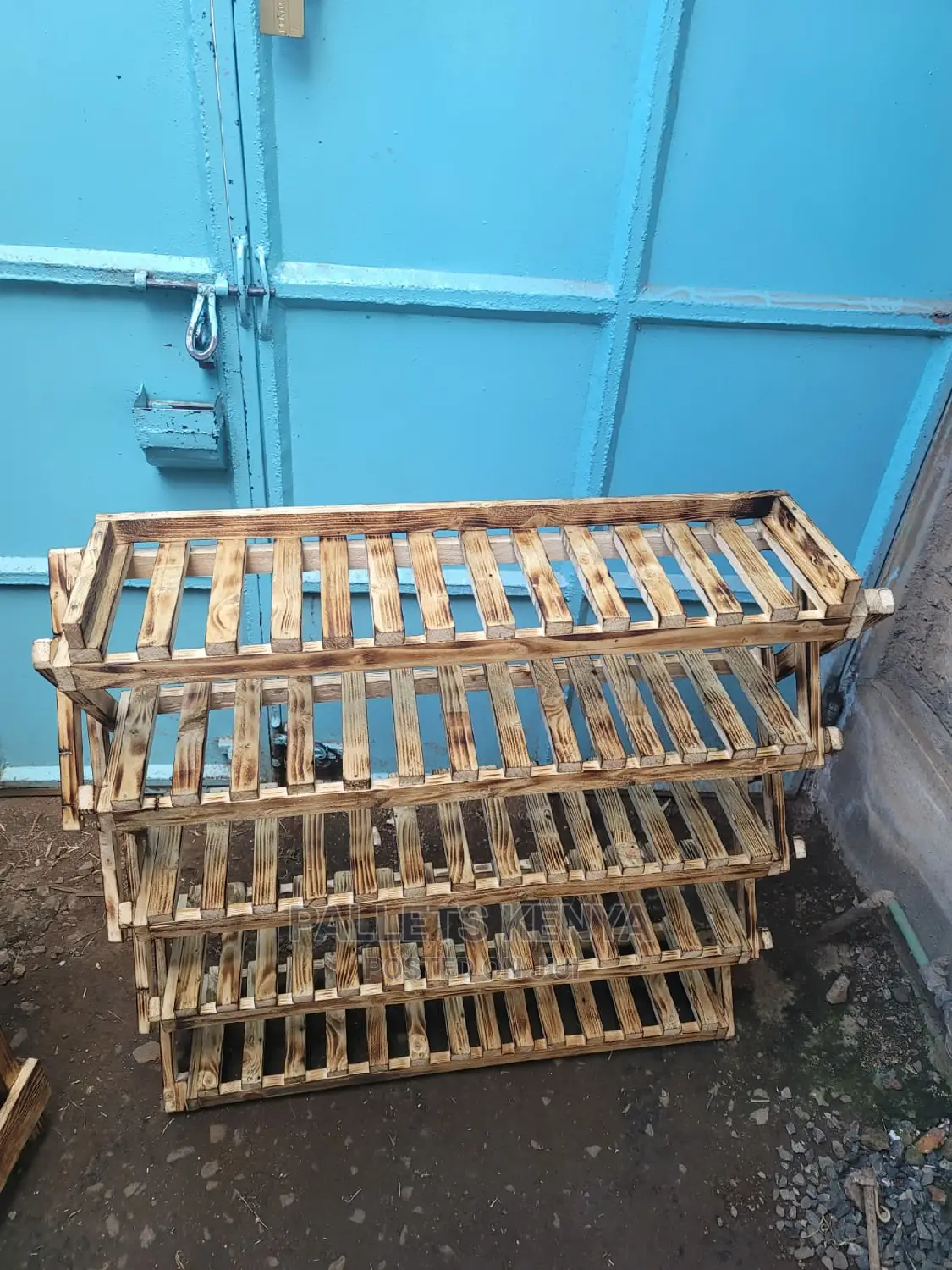 Wood Shoe Rack- (A9)