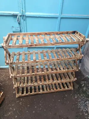 Wooden Shoe Rack- (A10)
