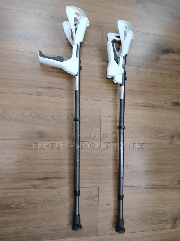France-made Ergotech Elbow Crutches, 130kg Maximum Load 2pc - main view