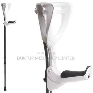 France-made Ergotech Elbow Crutches, 130kg Maximum Load 2pc
