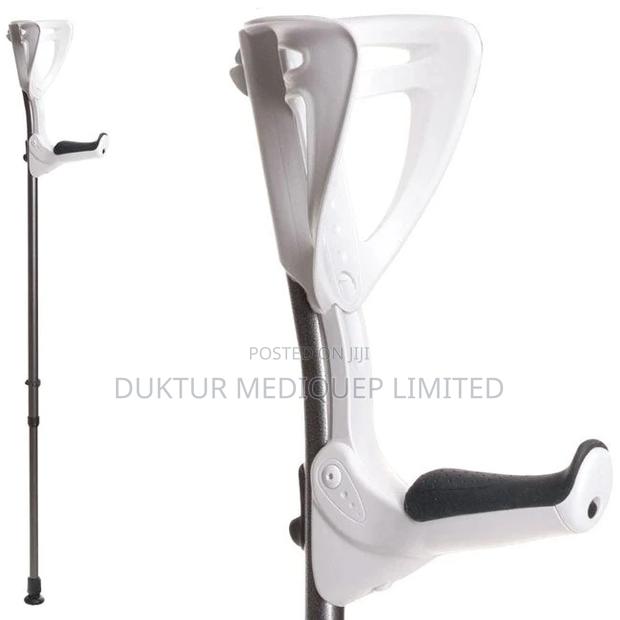 France-made Ergotech Elbow Crutches, 130kg Maximum Load 2pc - thumbnail 3