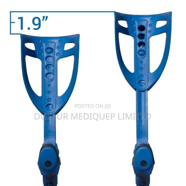 France-made Ergotech Elbow Crutches, 130kg Maximum Load 2pc - thumbnail 5
