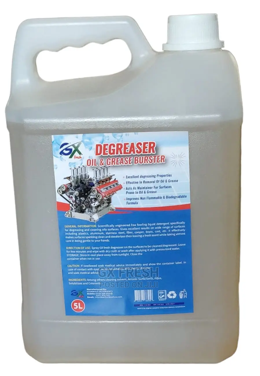 5l, Degreaser.