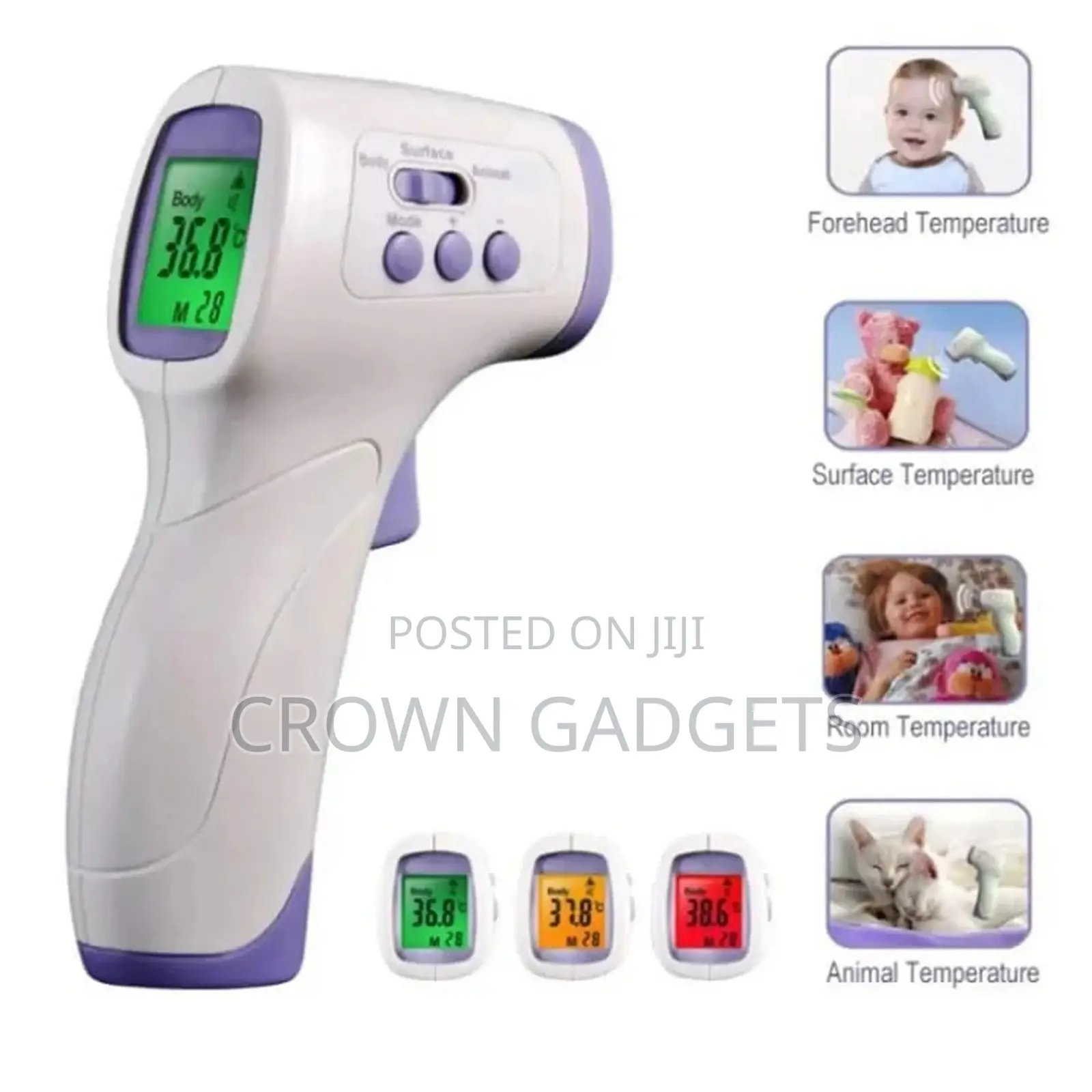 Generic Digital Forehead Non-Contact Infrared