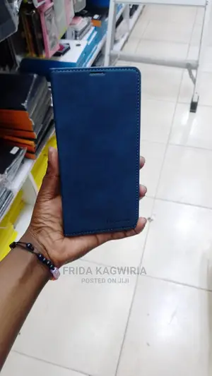 Blue Leather Flip for Tecno Phantom X2