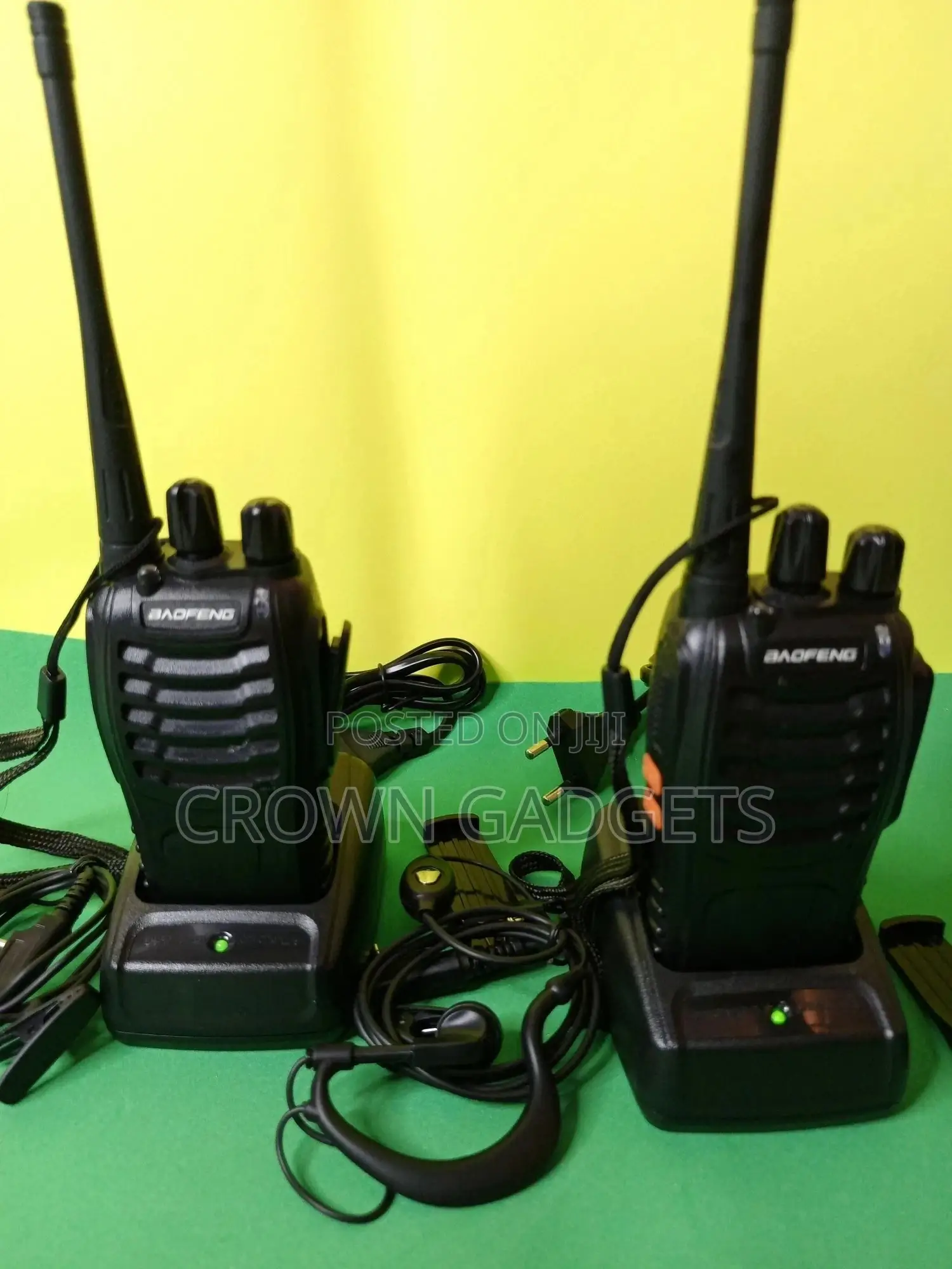 2 Pack Handheld Radio Call Walkie Talkie, BF-888S