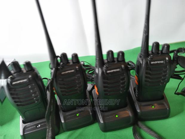 2 Pack Walkie Talkie Handheld Walkie Talkie (Black) - thumbnail 2