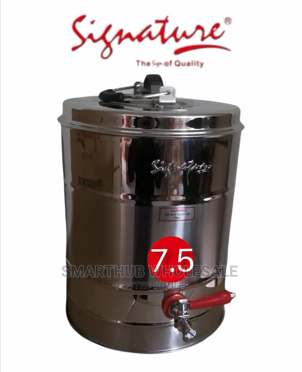 Signature 7.5litres Stainless Steel Tea-Urns