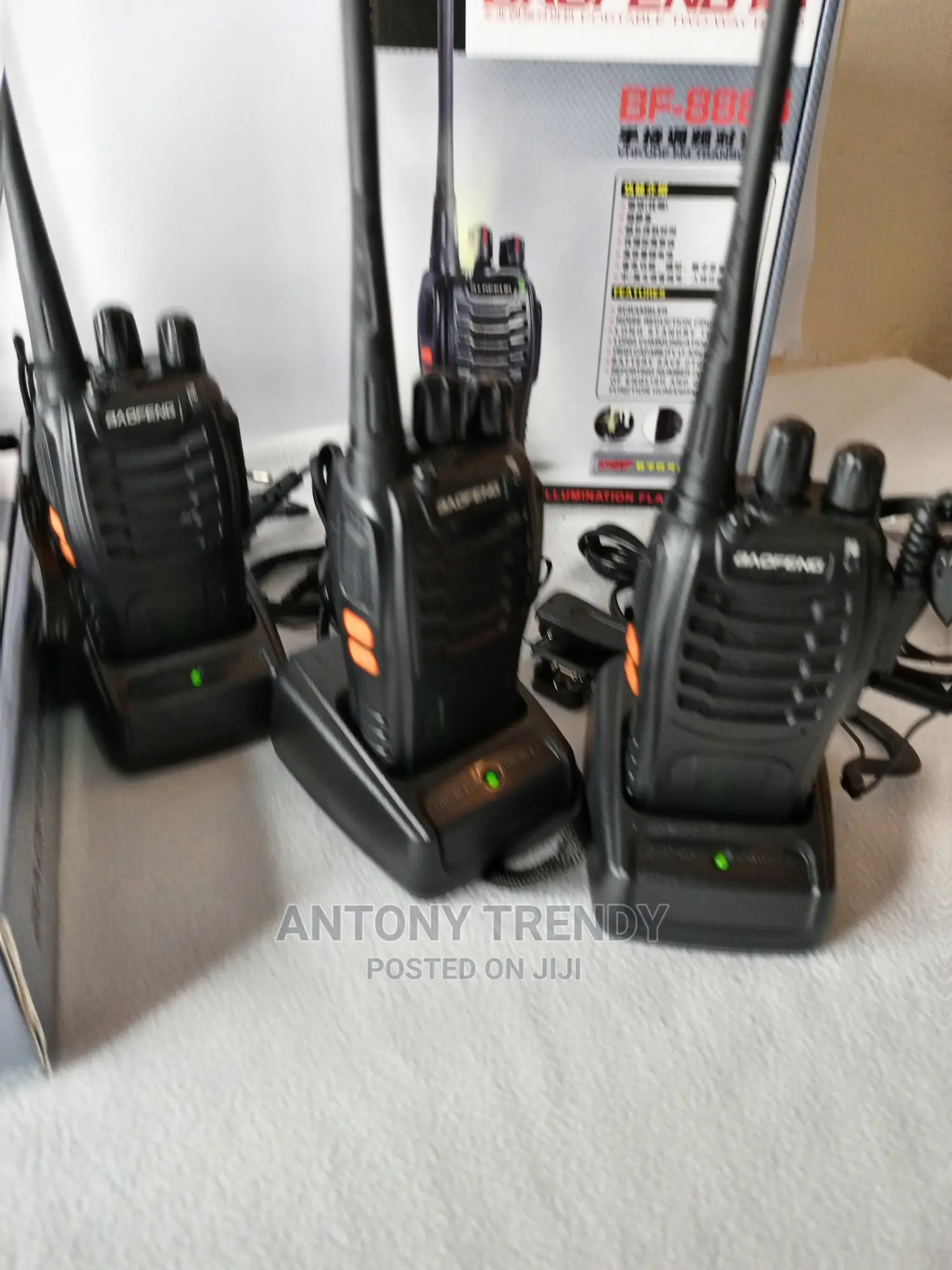 Baofeng Bf 888s Long Range Walkie Talkie 2 Pack