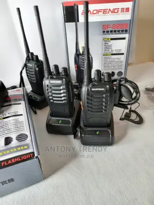 Baofeng Bf 888s Long Range Walkie Talkie 2 Pack