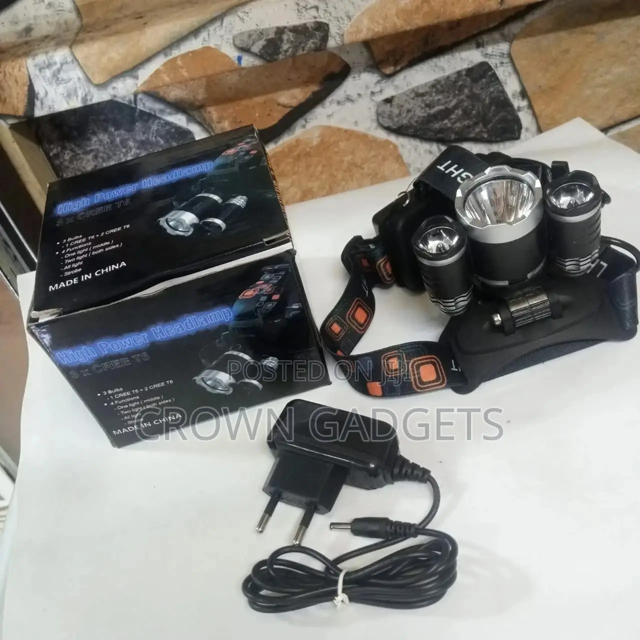 Generic LED Headlamp Rechargeable Headlight 800 Lumen