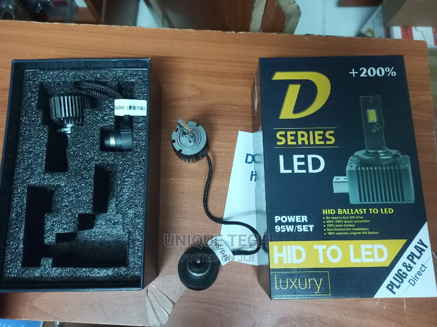 D Series Led Bulbs Hid to Led 95w D1s,D3s, D4s ,D2s,D2r,D4r